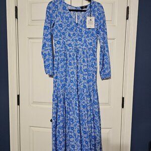 NWT ABLE - Leia Tiered Maxi Flowy Dress